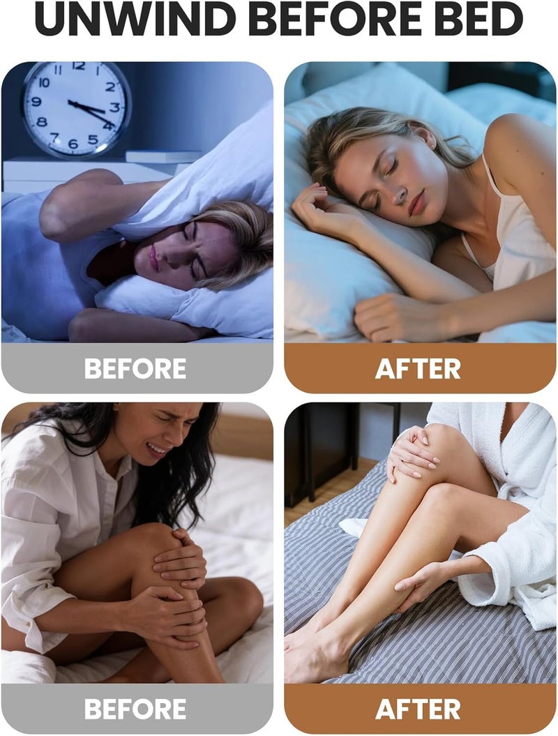 Venture Pal Magnesium Lotion, Topical Magnesium Cream, Leg & Muscle Relaxation with Coconut Oil, Shea Butter & Hyaluronic Acid, Safe for Kids - Image 2